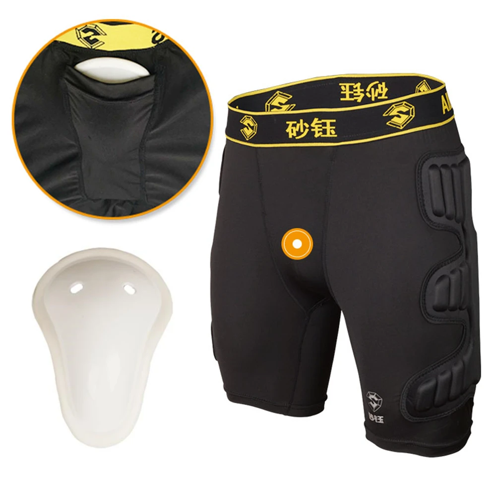 Men Rugby Soccer Training Shorts Basketball Football Goalkeepers Shorts Sports Protection Sponge Skating Shorts Jockstrap Guard
Men Rugby Soccer Training Shorts Basketball Football Goalkeepers Shorts Sports Protection Sponge Skating Shorts Jockstrap Guard