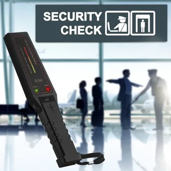 GC-1002 Portable Handheld Metal Detector Safety Inspection Instrument High Sensitive Security Scanner for Airport Subway
GC-1002 Portable Handheld Metal Detector Safety Inspection Instrument High Sensitive Security Scanner for Airport Subway