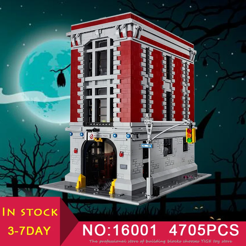 LEPIN 16001 Ghostbusters Firehouse Headquarters brinquedos 4705Pcs Compatible LegoINglys 75827 Building Blocks Kid Brick Toy
LEPIN 16001 Ghostbusters Firehouse Headquarters brinquedos 4705Pcs Compatible LegoINglys 75827 Building Blocks Kid Brick Toy