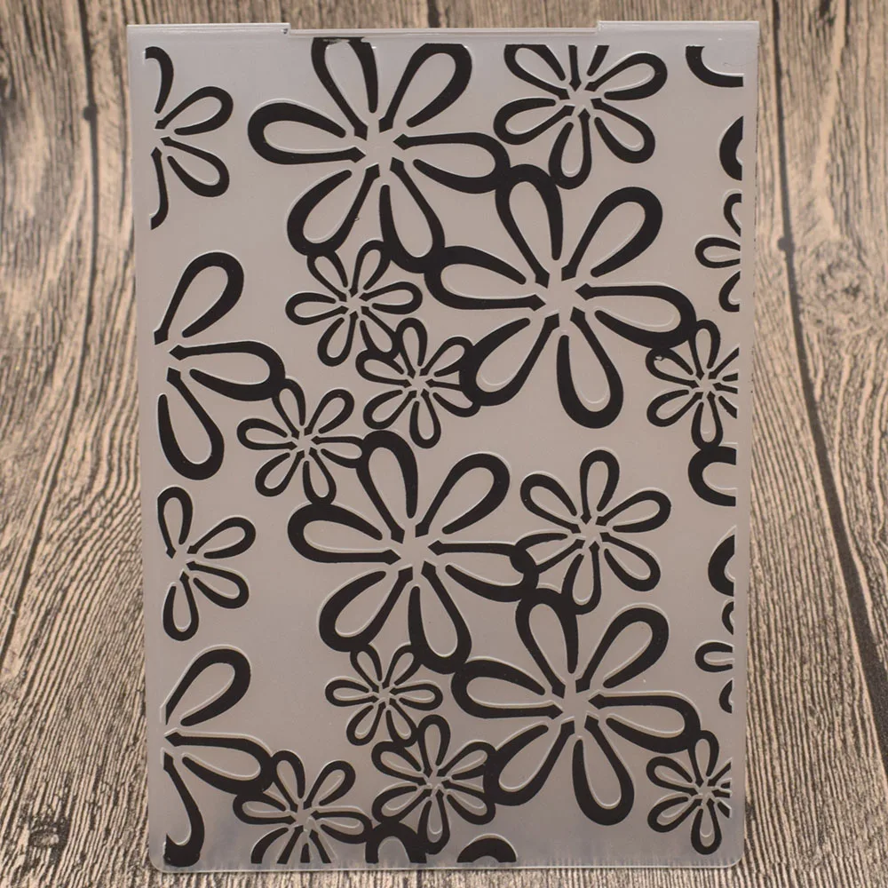 Flowers Plastic Embossing Folders for Card Making Scrapbooking Wedding Paper Cards Photo Album Decor 
Flowers Plastic Embossing Folders for Card Making Scrapbooking Wedding Paper Cards Photo Album Decor