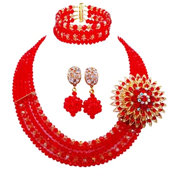 Best-selling Vintage Crystal Necklace Earrings Set Handmade African Women Wedding Beads Crystal Jewelry Set 5C-ST-29
Best-selling Vintage Crystal Necklace Earrings Set Handmade African Women Wedding Beads Crystal Jewelry Set 5C-ST-29
