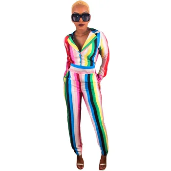 Black Wind Women Two Piece Set Top and Pants Striped Print Backless Long Sleeve Jacket Coat Long Trousers Active Tracksuit
Black Wind Women Two Piece Set Top and Pants Striped Print Backless Long Sleeve Jacket Coat Long Trousers Active Tracksuit