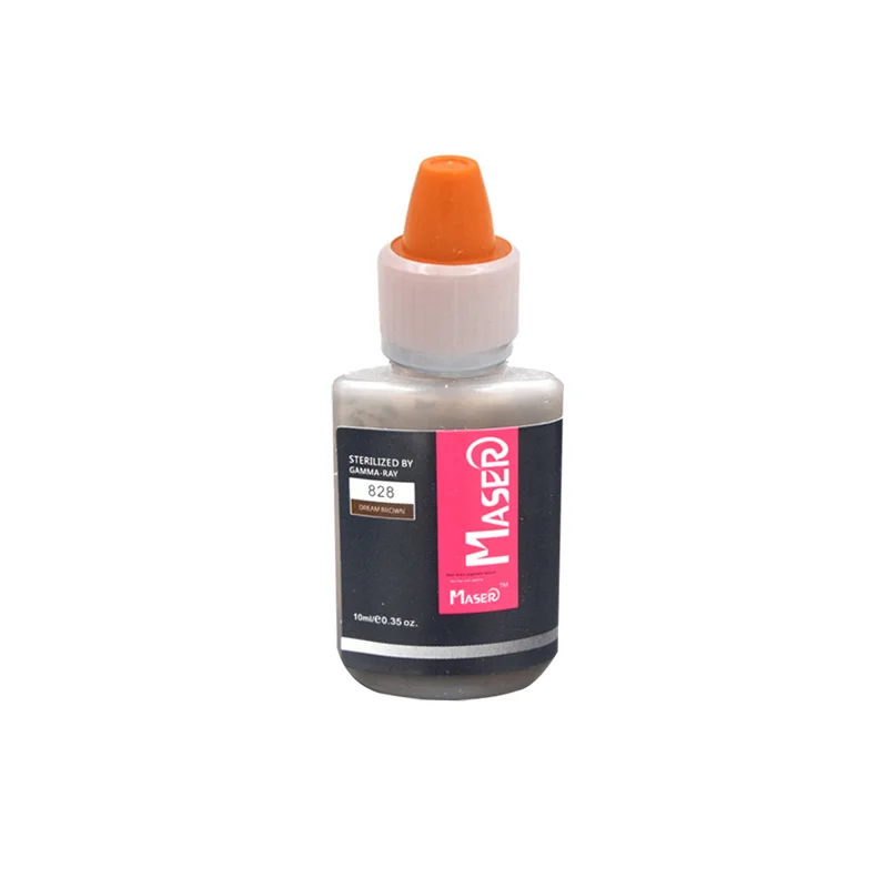 1 Bottle 828 DREAM BROWN 10ML Biomaser professional eyebrow lip tattoo permanent makeup micro pigment ink
1 Bottle 828 DREAM BROWN 10ML Biomaser professional eyebrow lip tattoo permanent makeup micro pigment ink