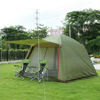 Large Camping Tents for family camping 4-10 Person Beach party tent waterproof Double layer awning garden tent gazebo
Large Camping Tents for family camping 4-10 Person Beach party tent waterproof Double layer awning garden tent gazebo