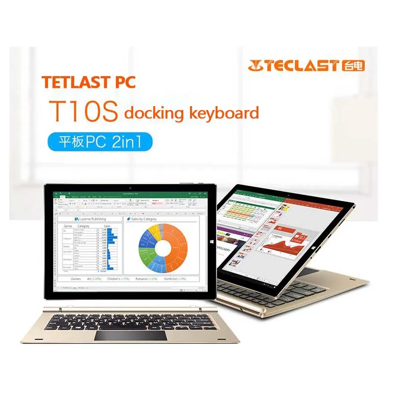 Original new 10.1" Tablet Case tbook 10s Promotion Stand docking Keyboard For teclast tbook10s
Original new 10.1" Tablet Case tbook 10s Promotion Stand docking Keyboard For teclast tbook10s