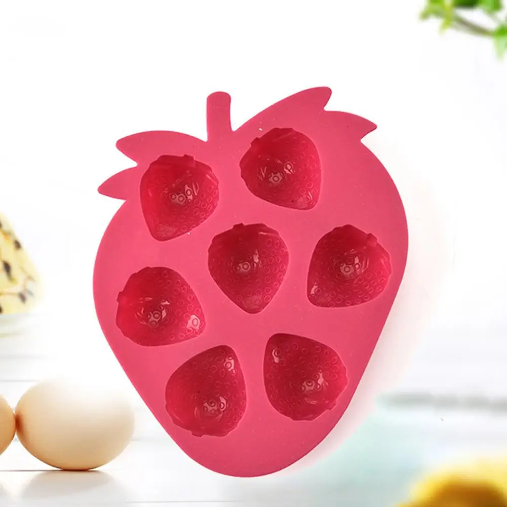 1pc DIY Baking Tools Silicone Rubber Mould 7 Grid Stereo Small Strawberry Shape Fondant Chocolate Cake Mould Cake Mold
1pc DIY Baking Tools Silicone Rubber Mould 7 Grid Stereo Small Strawberry Shape Fondant Chocolate Cake Mould Cake Mold
