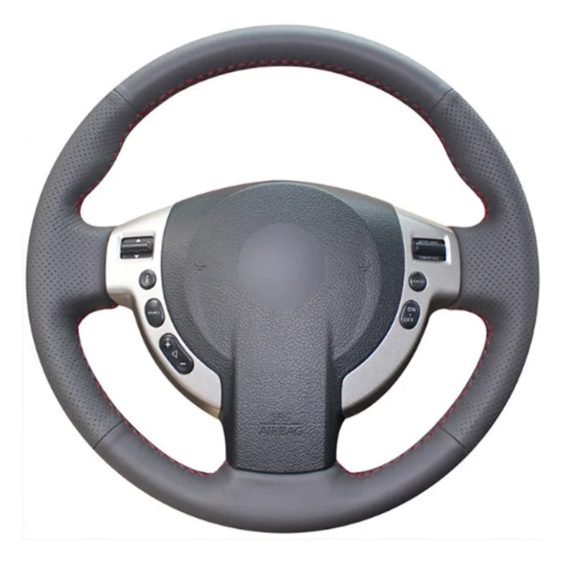 DIY Sewing-on PU Leather Steering Wheel Cover Exact Fit For Nissan QASHQAI X-Trail NV200
DIY Sewing-on PU Leather Steering Wheel Cover Exact Fit For Nissan QASHQAI X-Trail NV200