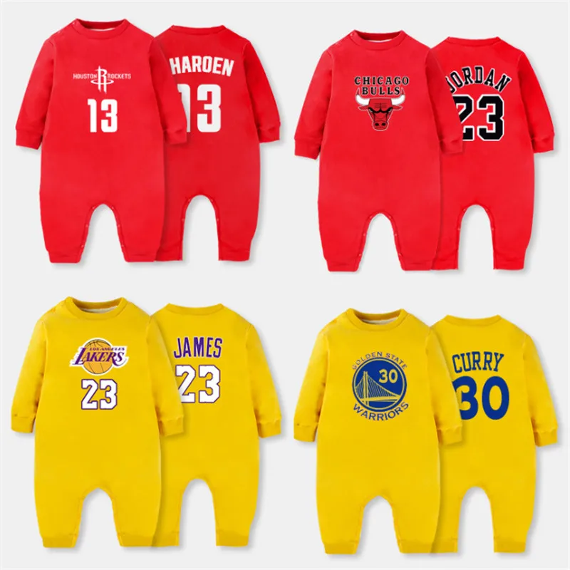 2018 Baby Winter Clothes Plus Velvet Basketball Long Sleeve Romper Baby Sport Clothes Jumpsuit Short Baby 0-24month Clothing
2018 Baby Winter Clothes Plus Velvet Basketball Long Sleeve Romper Baby Sport Clothes Jumpsuit Short Baby 0-24month Clothing
