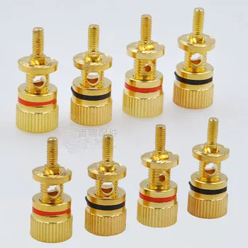 4pcs/lot 305B copper plated high-end speaker post connector speaker accessories banana seat red/black
4pcs/lot 305B copper plated high-end speaker post connector speaker accessories banana seat red/black