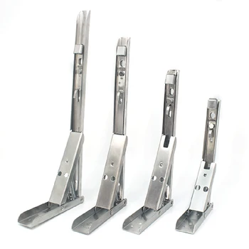 2pcs Thick Stainless Steel Spring Folding Bracket Triangle Movable Support Bracket Right Angle Super Heavy Load Bearing Bracket
2pcs Thick Stainless Steel Spring Folding Bracket Triangle Movable Support Bracket Right Angle Super Heavy Load Bearing Bracket