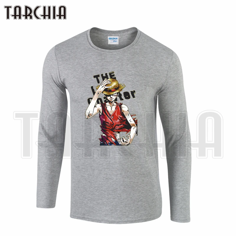 TARCHIA One Piece Monkey D Луффи Трафальгарская водный закон красочные мужская футболка с