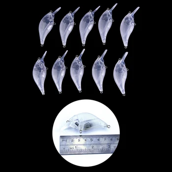 10 Pcs Sare Bill Unpainted Crankbait Fishing Lure Kit Body Blank lures 7.5cm Supertop
10 Pcs Sare Bill Unpainted Crankbait Fishing Lure Kit Body Blank lures 7.5cm Supertop