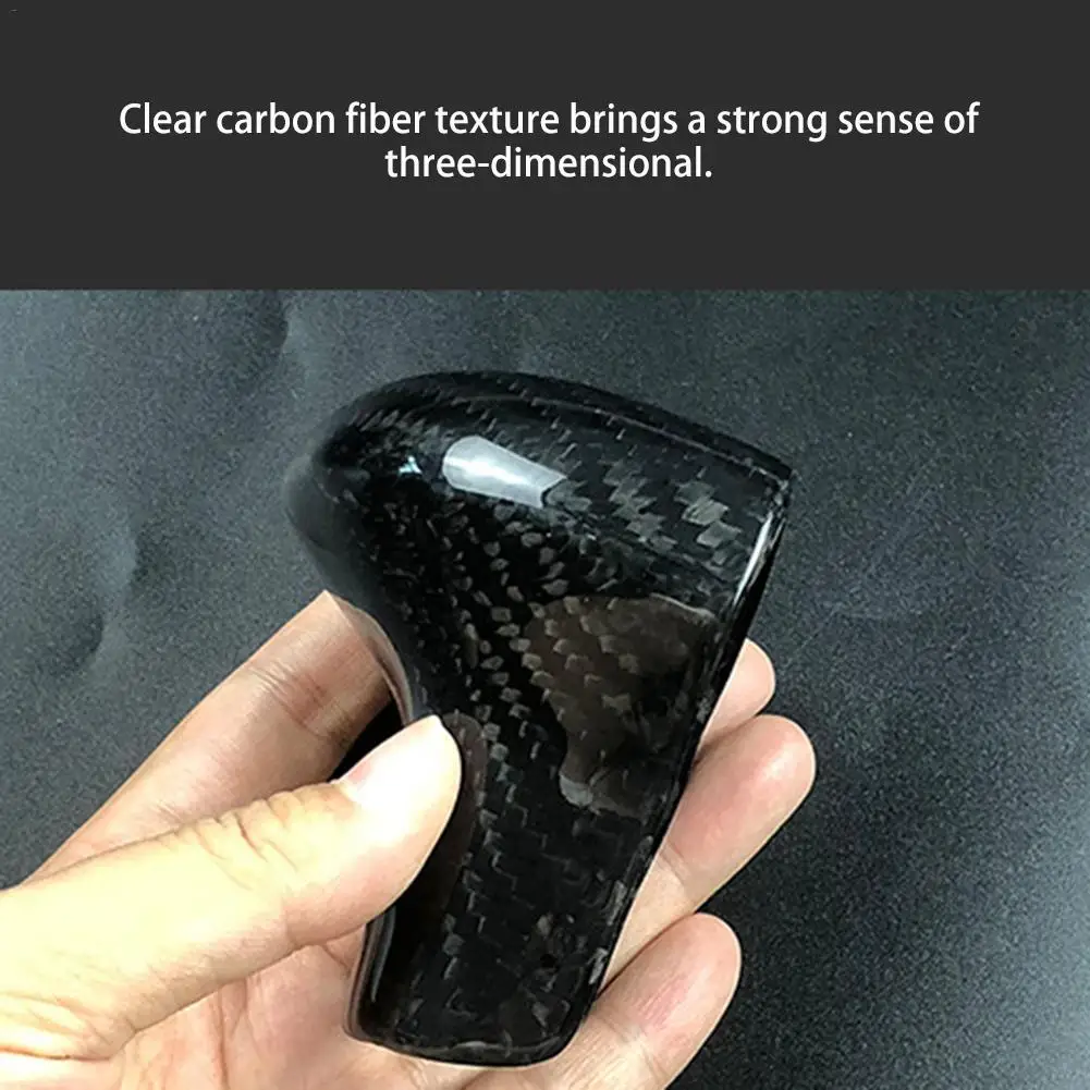 New Carbon Fiber Shift Knob Head Cover for Audi Old Models A4/A5/A6/A7/Q3/Q5/Q7 Gear Shifter Lever Stick
New Carbon Fiber Shift Knob Head Cover for Audi Old Models A4/A5/A6/A7/Q3/Q5/Q7 Gear Shifter Lever Stick