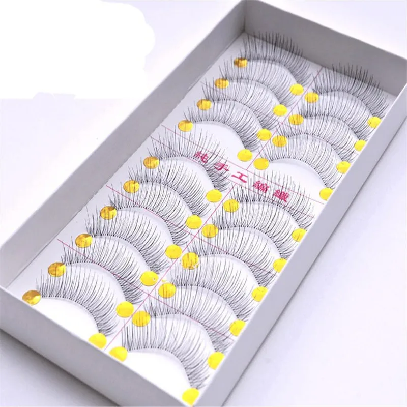 10 Pairs/pack Lady Reusable Soft Natural and Regular Long False Eyelashes Artificial Fake Eyelashes
10 Pairs/pack Lady Reusable Soft Natural and Regular Long False Eyelashes Artificial Fake Eyelashes