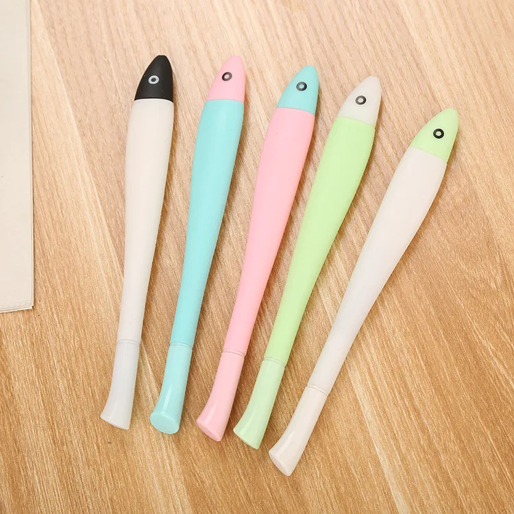 100 Pcs Creative Stationery Little Fish Shape Neutral Pen Lovely Cartoon Student Water Pen Personality Office Supplies Signature
100 Pcs Creative Stationery Little Fish Shape Neutral Pen Lovely Cartoon Student Water Pen Personality Office Supplies Signature