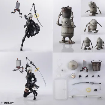 THINKEASY 2 Style NieR Automata YoRHa 2B No. 9 Type S No. 2 Type B Action Figure Doll Model Toy Christmas Gift
THINKEASY 2 Style NieR Automata YoRHa 2B No. 9 Type S No. 2 Type B Action Figure Doll Model Toy Christmas Gift