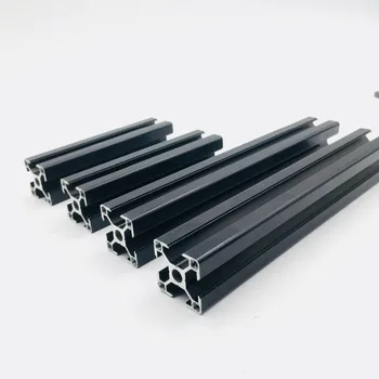Reprap Prusa i3 MK3 Black anodized Aluminum extrusions kit 3030 profiles