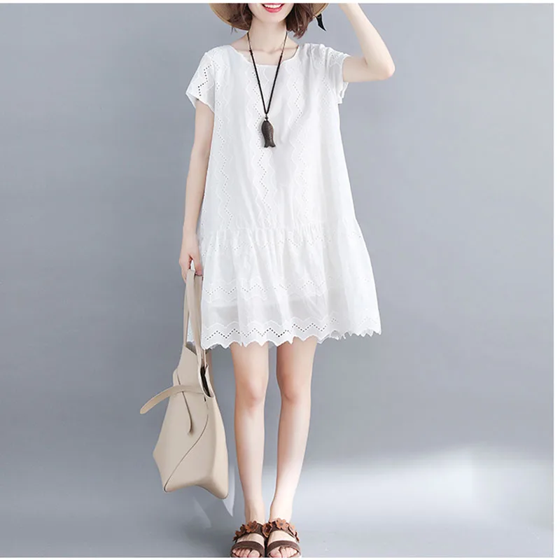 Embroidery hollow mini dress casual office ladies plus size loose personality patchwork beach vintage elegant hot women clothes
Embroidery hollow mini dress casual office ladies plus size loose personality patchwork beach vintage elegant hot women clothes
