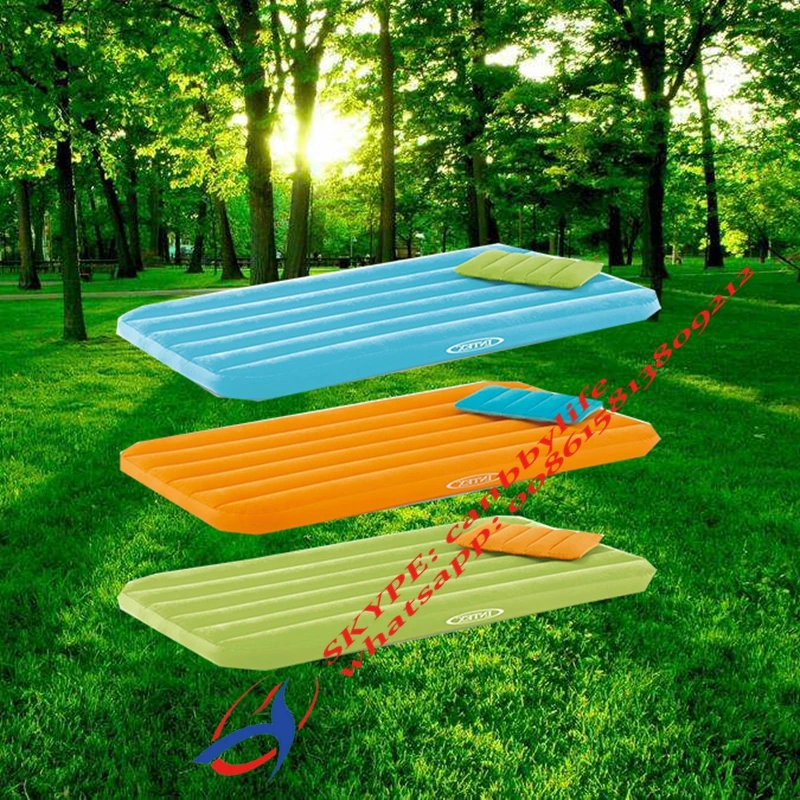 INTEX Cozy Inflatable Waterproof Kids Airbed Color Flocked Inflatable Single Bed Camping Travel Sleeping Mattress Girl Airbed
INTEX Cozy Inflatable Waterproof Kids Airbed Color Flocked Inflatable Single Bed Camping Travel Sleeping Mattress Girl Airbed