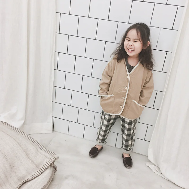 2019 Spring and Summer Children Long Sleeve Casual Coat Girls and Boys Baby Cotton Loose Lazy Cardigan Jacket Top Kids Clothes
2019 Spring and Summer Children Long Sleeve Casual Coat Girls and Boys Baby Cotton Loose Lazy Cardigan Jacket Top Kids Clothes
