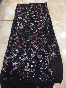 2019 hot chiffon lace fabric 5 yards French high quality lace fabric fashion African chiffon lace fabric with sequins party-YY09
2019 hot chiffon lace fabric 5 yards French high quality lace fabric fashion African chiffon lace fabric with sequins party-YY09