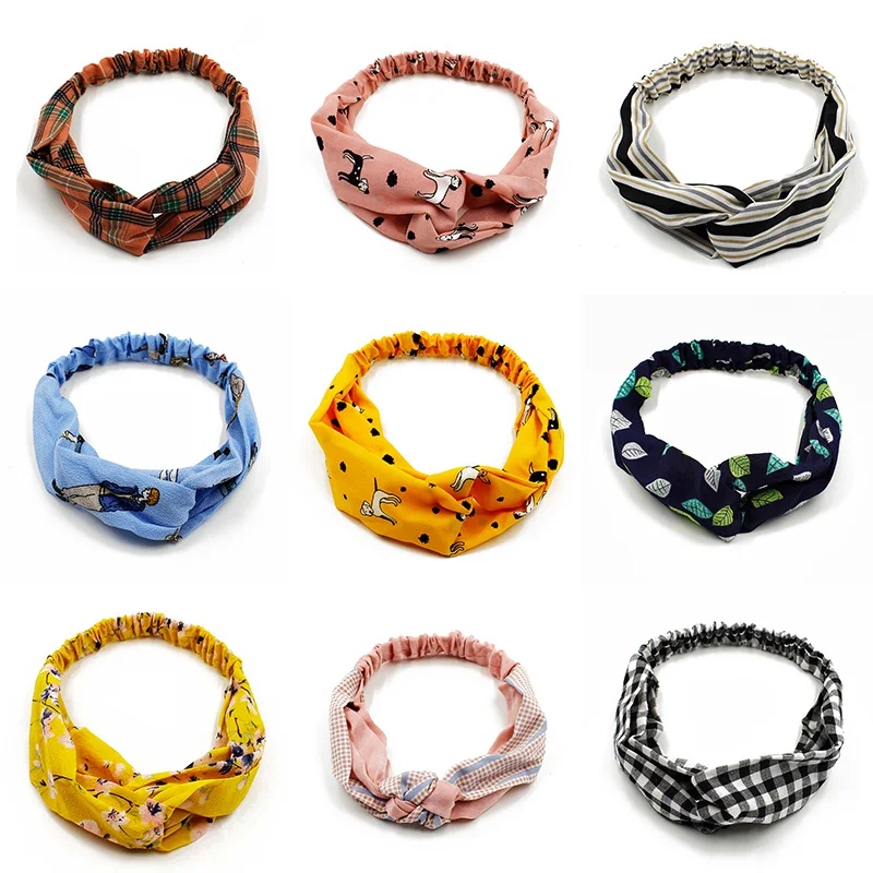 Fashion Women Knot Flower Headband Cross Turban Elastic Hairbands Headwrap Girls Hair Accessories Hair bands for Women Bandanas
Fashion Women Knot Flower Headband Cross Turban Elastic Hairbands Headwrap Girls Hair Accessories Hair bands for Women Bandanas
