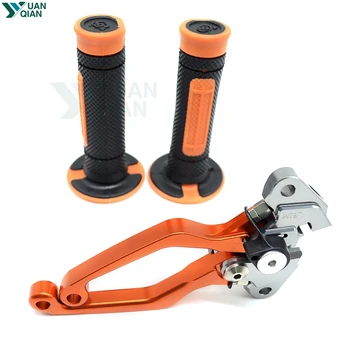 CNC Pivot Brake Clutch Levers Dirt Bike Motocross Handle Bar Hand Grips Set For KTM 300/125/500EXC SIX DAYS 250EXC-F SIX DAYS
CNC Pivot Brake Clutch Levers Dirt Bike Motocross Handle Bar Hand Grips Set For KTM 300/125/500EXC SIX DAYS 250EXC-F SIX DAYS