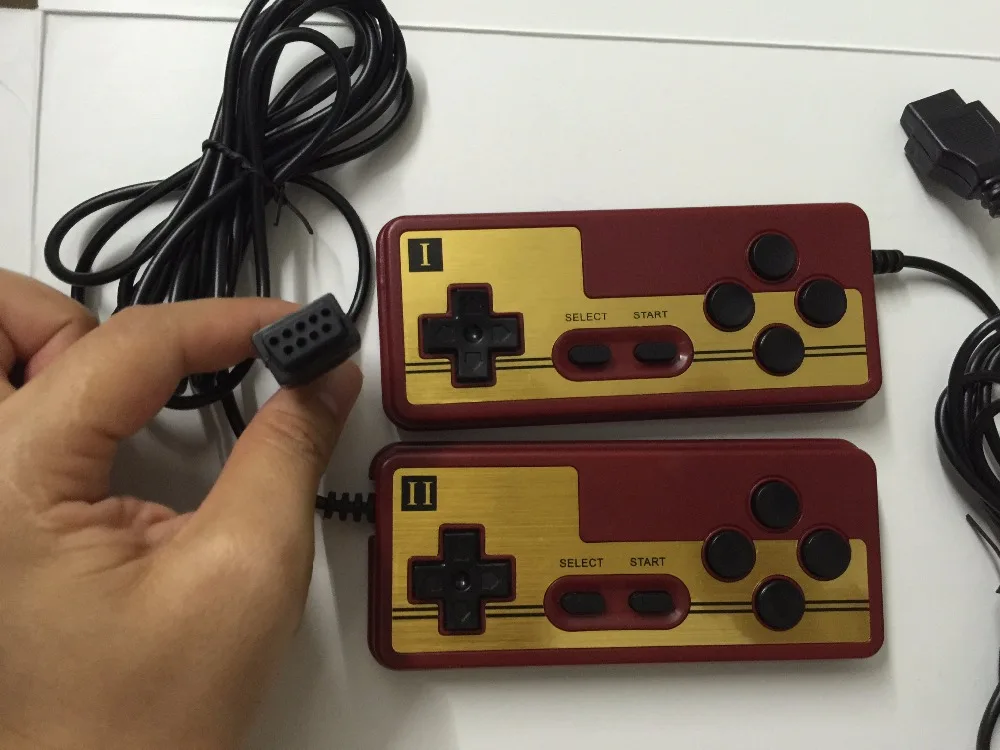2pcs Gamepads 9 Holes Backup Game controller For 8bit TV Video Game player Game Joypad Game Accessories Free shipping
2pcs Gamepads 9 Holes Backup Game controller For 8bit TV Video Game player Game Joypad Game Accessories Free shipping