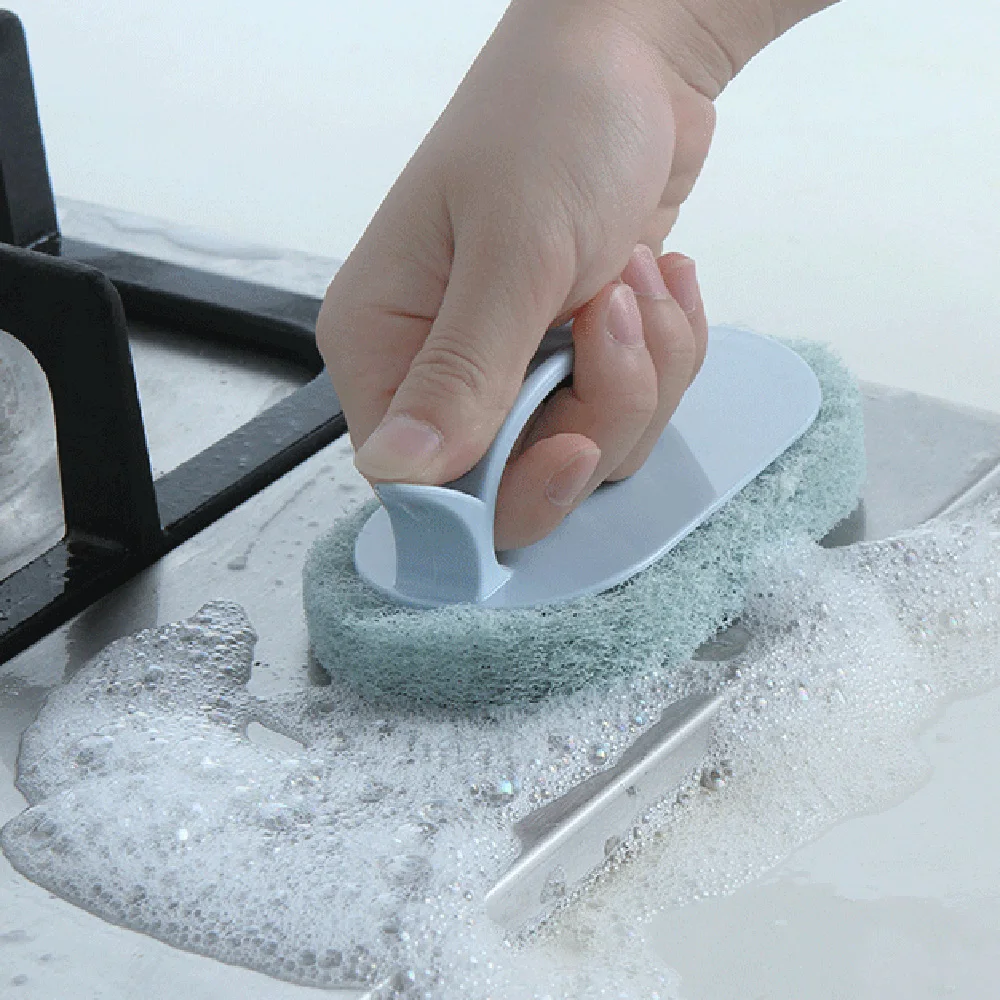 Strong Decontamination Bath Brush Sponge Tiles Brush Hot Sale Magic Strong Decontamination Bath Brush Kitchen Clean Tools
Strong Decontamination Bath Brush Sponge Tiles Brush Hot Sale Magic Strong Decontamination Bath Brush Kitchen Clean Tools