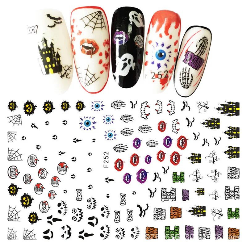 Halloween Design Night Owl Campanula Pattern Sticker Water Adhesive Transfer Nail Art Stickers Decal Slider
Halloween Design Night Owl Campanula Pattern Sticker Water Adhesive Transfer Nail Art Stickers Decal Slider