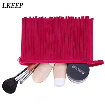 2018 Fashion Women Make Up Bag Cosmetic Bag Fleece Fabric Organizer Toiletry Bag Beauty Case Kits Storage Tassel Handbag Lady
2018 Fashion Women Make Up Bag Cosmetic Bag Fleece Fabric Organizer Toiletry Bag Beauty Case Kits Storage Tassel Handbag Lady