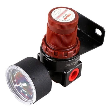 1/4" AR2000 Pneumatic Control Valve 10.2kgf/cm2 Air Pressure Reducing Valve Air Valve Alloy
1/4" AR2000 Pneumatic Control Valve 10.2kgf/cm2 Air Pressure Reducing Valve Air Valve Alloy