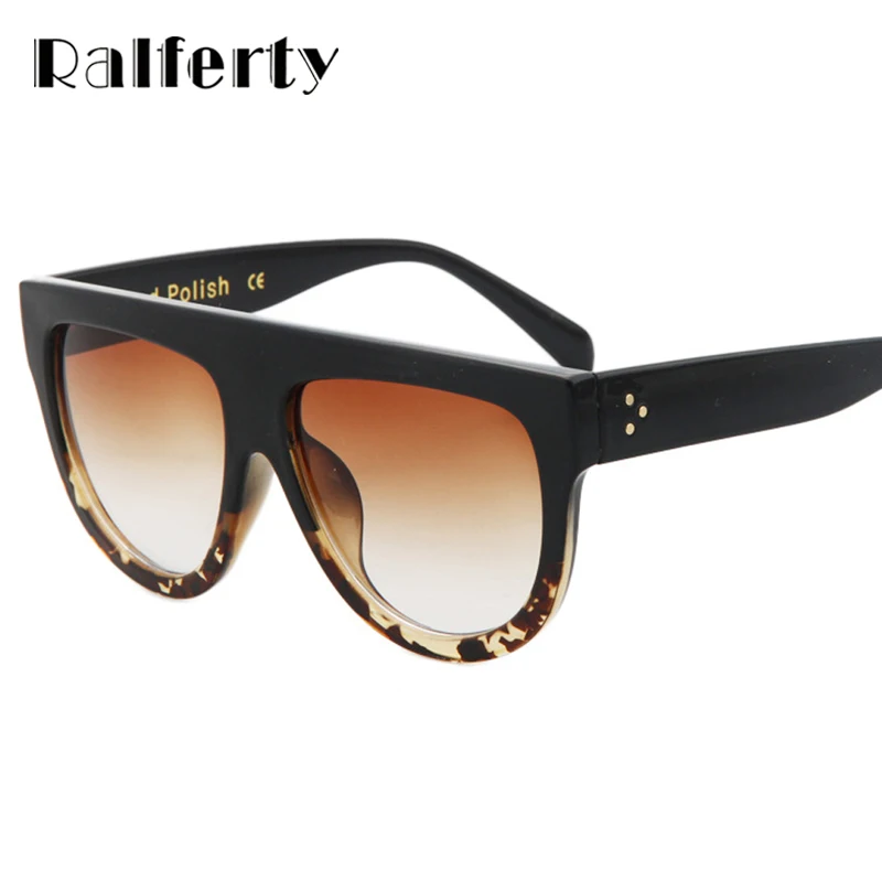 Ralferty Vintage Sunglasses Women Gradient Sunglass Anti UV Flat Top Sun Glasses Shield French Brand Sunnies Retro Eyewear 97055
Ralferty Vintage Sunglasses Women Gradient Sunglass Anti UV Flat Top Sun Glasses Shield French Brand Sunnies Retro Eyewear 97055