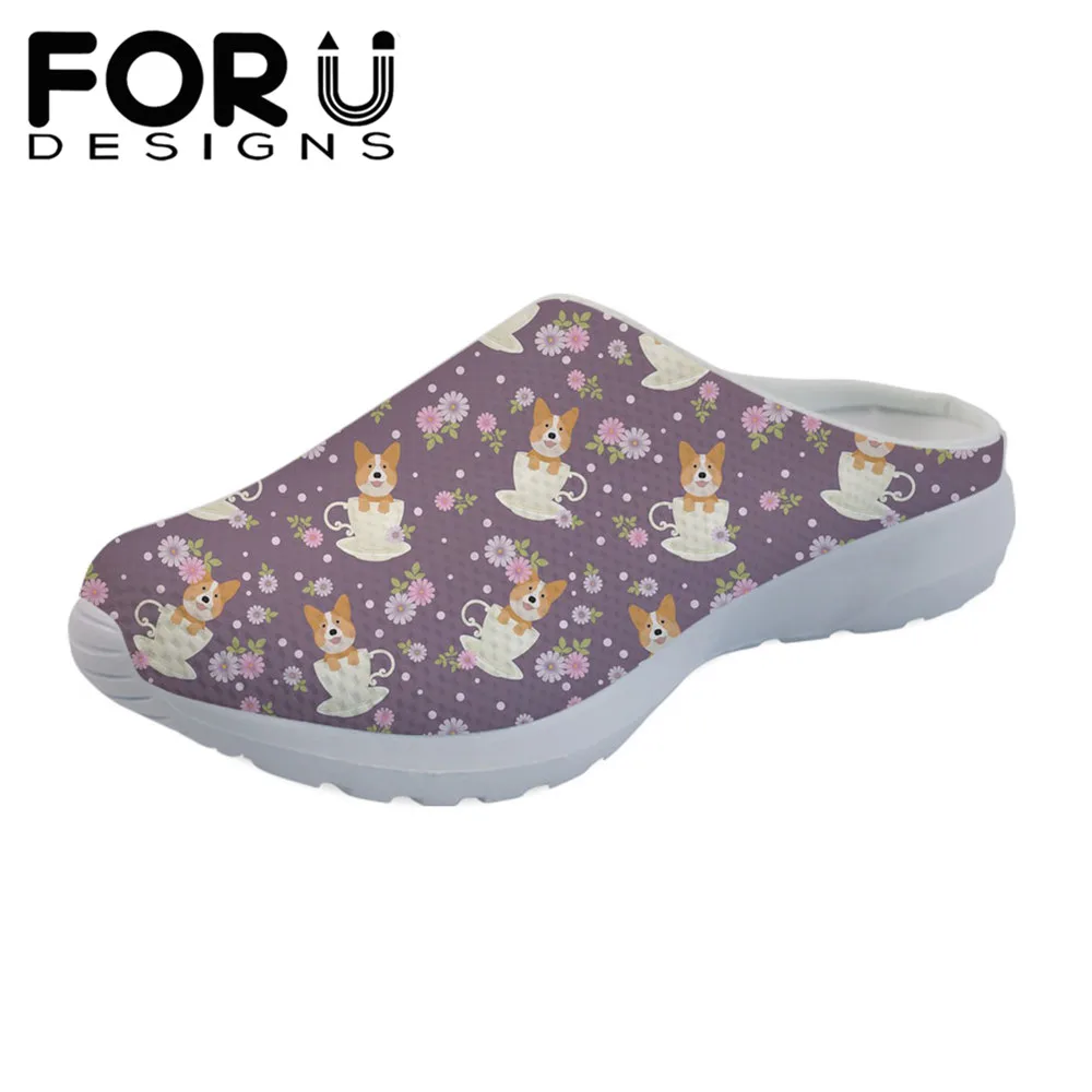 FORUDESIGNS Corgi Cup Of Tea Printing Summer Women Sandal Flats Ladies Casual Home Slippers Beach Breathable Sandals Female 2019
FORUDESIGNS Corgi Cup Of Tea Printing Summer Women Sandal Flats Ladies Casual Home Slippers Beach Breathable Sandals Female 2019