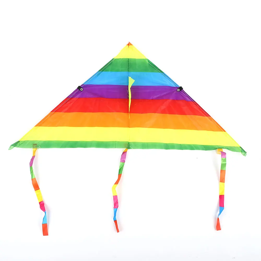 Triangle Children Rainbow Kite Kite Long Tail Polyester Good Weather Child Toys Outdoor Fashion Beautiful Cool Surfing Kites
Triangle Children Rainbow Kite Kite Long Tail Polyester Good Weather Child Toys Outdoor Fashion Beautiful Cool Surfing Kites