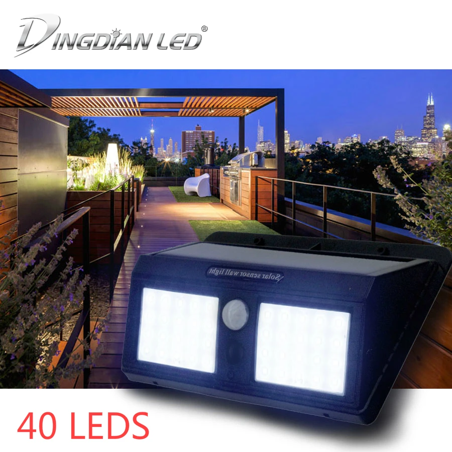 20/40 LED Solar Wall Lights Waterproof Solar Power Garden Light Outdoor Lights&Lighting PIR Motion Sensor Solar Lamp
20/40 LED Solar Wall Lights Waterproof Solar Power Garden Light Outdoor Lights&Lighting PIR Motion Sensor Solar Lamp