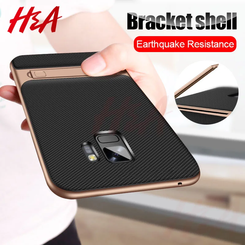 H&A Luxury Phone Case For Samsung Galaxy S10 S9 S8 Plus S10 Lite S7 Full Cover Shockproof Cover Note 8 9 Holder Kickstand Cover
H&A Luxury Phone Case For Samsung Galaxy S10 S9 S8 Plus S10 Lite S7 Full Cover Shockproof Cover Note 8 9 Holder Kickstand Cover