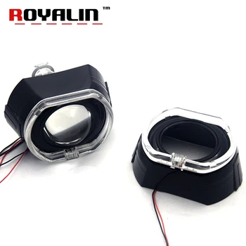 ROYALIN LED Daytime Running Light Square Angel Eyes Lights H1 Bixenon Projector Car Headlights Lens H4 H7 for BMW 316i 328i 335i
ROYALIN LED Daytime Running Light Square Angel Eyes Lights H1 Bixenon Projector Car Headlights Lens H4 H7 for BMW 316i 328i 335i