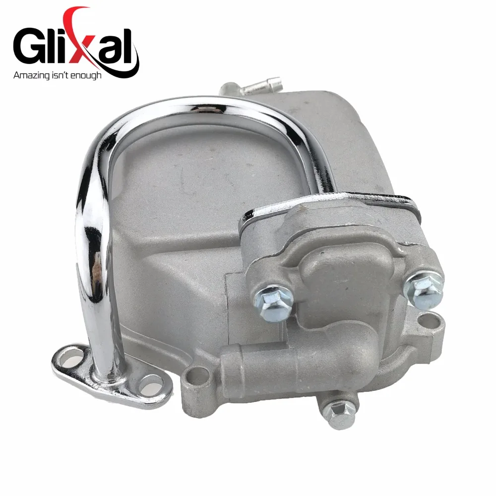 

Glixal GY6 125cc 150cc EGR Valve Cam Cover, Cylinder Head Cover assy for 152QMI 157QMJ Chinese Scooter Moped ATV Go Kart Quad