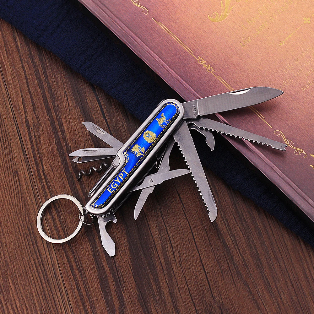 Vicney EGYPT Multi-Function Knife Keychain Ethnic Out Door Sport Tool Key Chain Souvenir KeyChain For Key Gifts For Best Friends
Vicney EGYPT Multi-Function Knife Keychain Ethnic Out Door Sport Tool Key Chain Souvenir KeyChain For Key Gifts For Best Friends