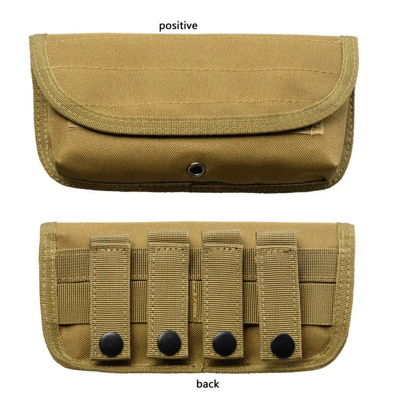 1000D Nylon Airsoft Rifle Hunting Tactical Pouches 12 Rounds Shotshell Reload Holder Cartridges Stock Shell Holder
1000D Nylon Airsoft Rifle Hunting Tactical Pouches 12 Rounds Shotshell Reload Holder Cartridges Stock Shell Holder