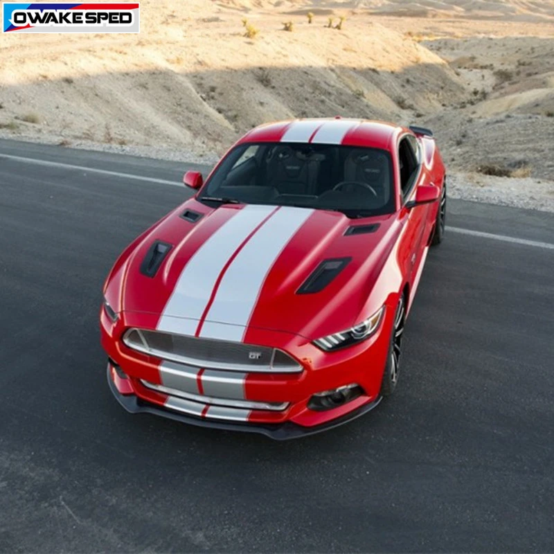 3 шт., наклейки на крышу капота автомобиля Ford Mustang GT Racing, спортивные полосы, декор для переднего и заднего бампера, виниловые наклейки, автомобильные аксессуары
3 шт., наклейки на крышу капота автомобиля Ford Mustang GT Racing, спортивные полосы, декор для переднего и заднего бампера, виниловые наклейки, автомобильные аксессуары