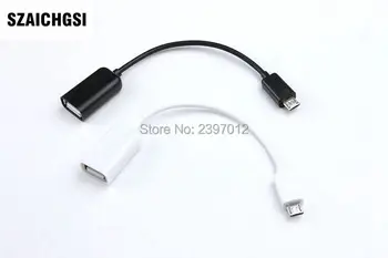 SZAICHGSI Micro USB OTG Cable Mouse Keyboard to Mobile Tablet USB a Female to Micro USB B 5 Pin Male Adapter Cable 100pcs
SZAICHGSI Micro USB OTG Cable Mouse Keyboard to Mobile Tablet USB a Female to Micro USB B 5 Pin Male Adapter Cable 100pcs
