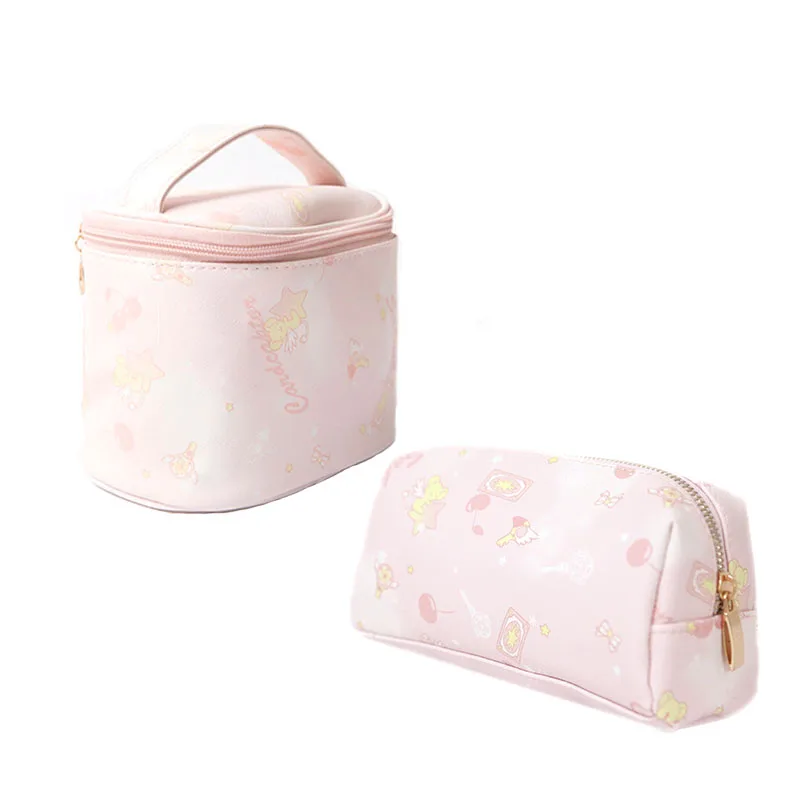 Japan Anime Card Captor Sakura Pencil Case Bag Make Up Bags Cosplay Cute Gifts N
