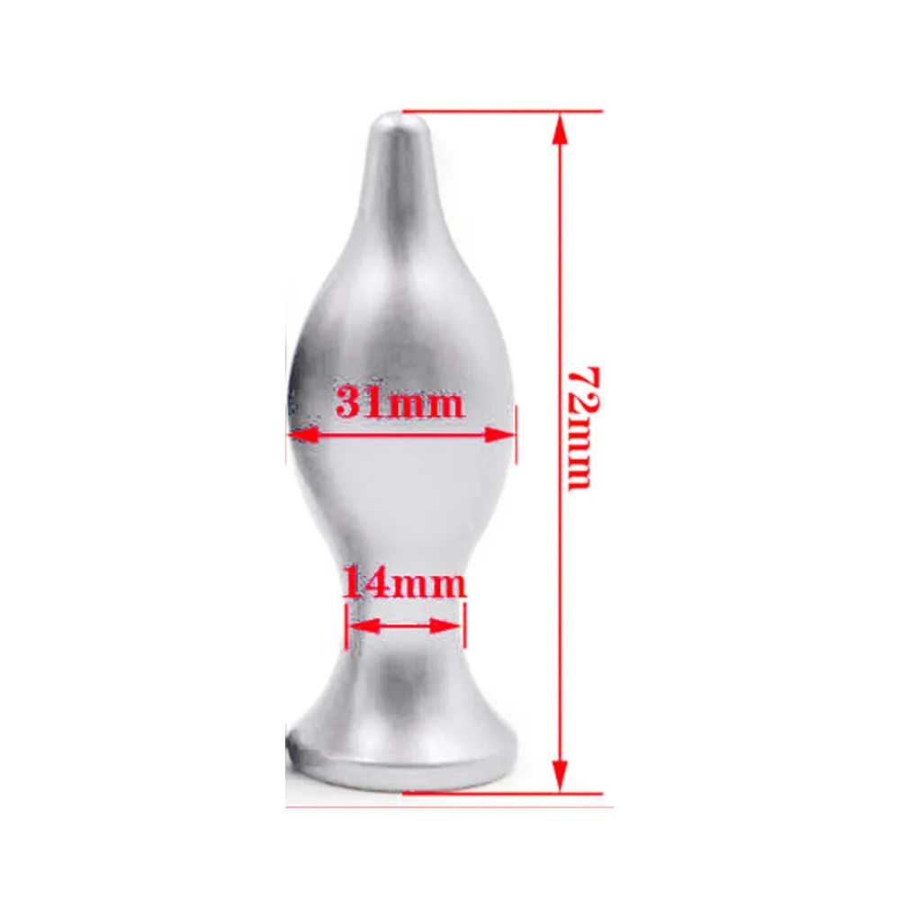 Metal Anal Sex Toys For Women & Men, Anal Butt Plugs Booty Beads,Anal Tube, Sex Products