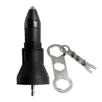 Electric Rivet Nut Gun Riveting Tool Cordless Riveting Drill Adaptor Lower Noise Insert Nut Tool Riveting Drill Adapter Nut
Electric Rivet Nut Gun Riveting Tool Cordless Riveting Drill Adaptor Lower Noise Insert Nut Tool Riveting Drill Adapter Nut