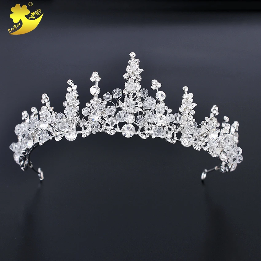 Xinyun Wedding Tiara Women Rhinestones Bijoux Cheveux Coroa De Princesa Fashion Hair Accessories Elegant Popular Bride Jewelry
Xinyun Wedding Tiara Women Rhinestones Bijoux Cheveux Coroa De Princesa Fashion Hair Accessories Elegant Popular Bride Jewelry
