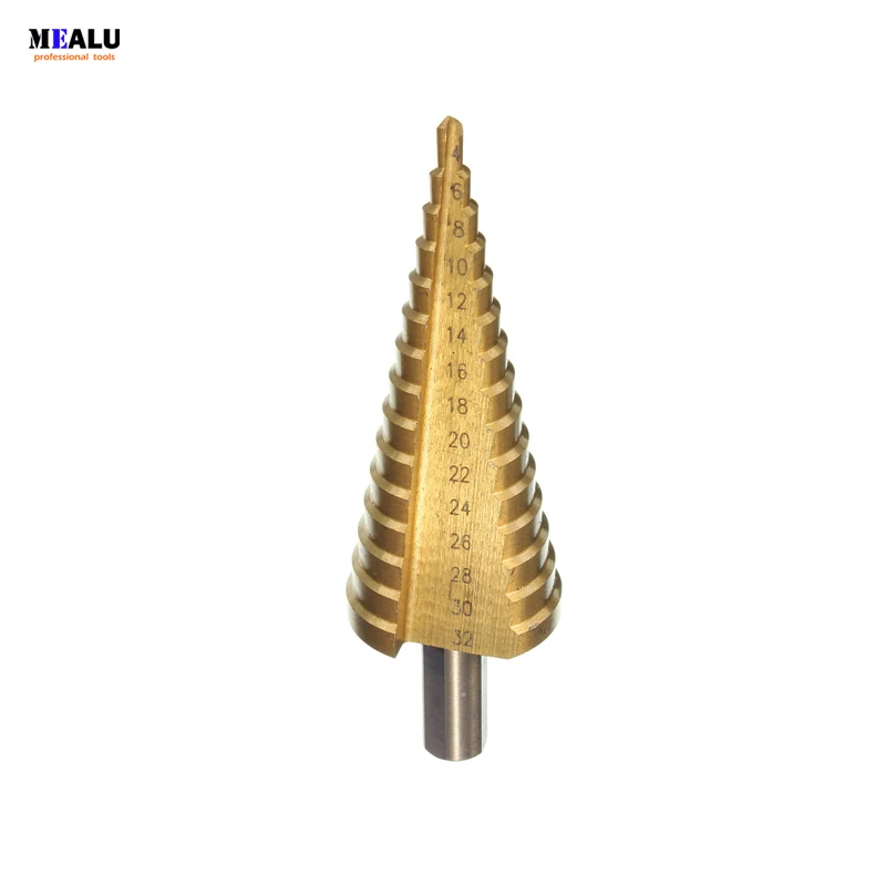 4 32 Mm The Pagoda Shape Hss Triangle Shank Metal Steel Step Drill Bit Hole Cutter Cut Tool A Single Pack Set Drill Bit
4 32 Mm The Pagoda Shape Hss Triangle Shank Metal Steel Step Drill Bit Hole Cutter Cut Tool A Single Pack Set Drill Bit