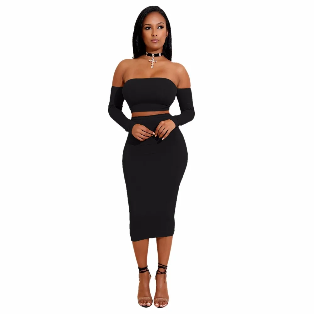 2019 Autumn Fashion Women Casual Sexy Robe Long Sleeve Off Shoulder Backless Black White Dresses Pencil Bodycon Dress Vestidos
2019 Autumn Fashion Women Casual Sexy Robe Long Sleeve Off Shoulder Backless Black White Dresses Pencil Bodycon Dress Vestidos