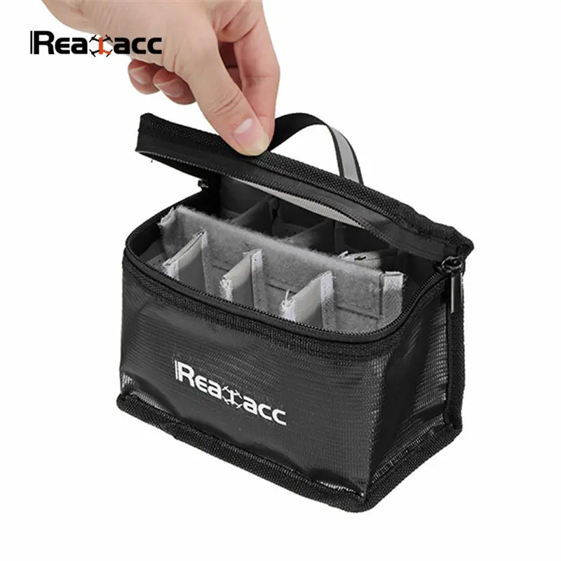 Realacc Fireproof Waterproof Lipo Battery Safety Bag 155*115*90mm For RC Models Multicopter Black W/ Luminous Handle
Realacc Fireproof Waterproof Lipo Battery Safety Bag 155*115*90mm For RC Models Multicopter Black W/ Luminous Handle